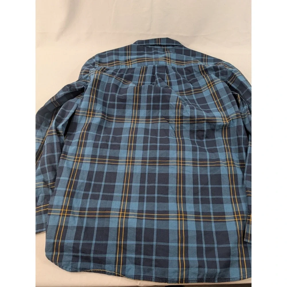 The North Face Plaid Shirt Mens Large Hayden Pass 2.0 Long Sleeve‎ Cotton Casual
